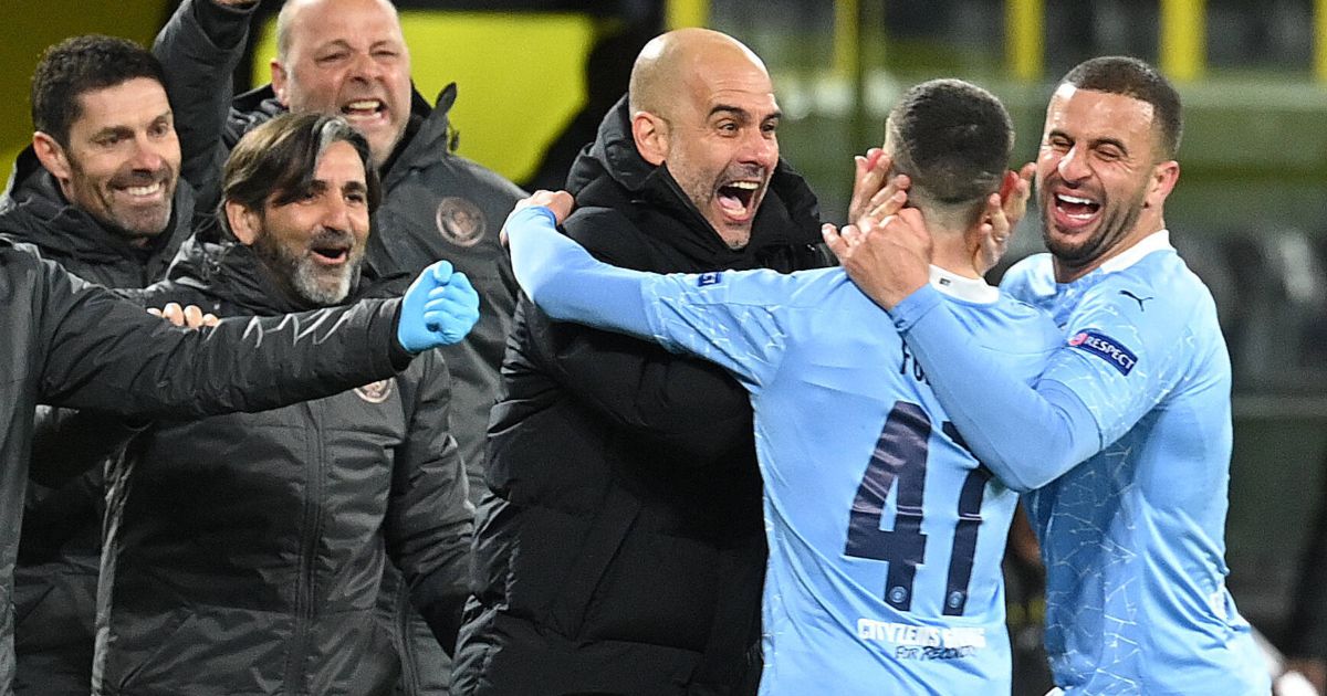 Pep Guardiola says his players are exhausted after Man City reach third straight Champions League semi-final
