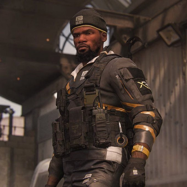 kevin durant appears on call of duty