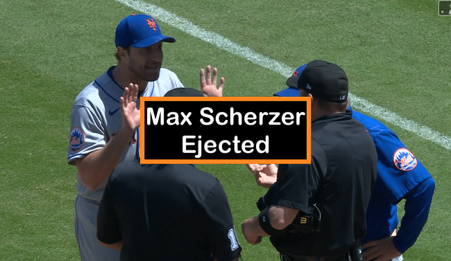 max scherzer back from suspension