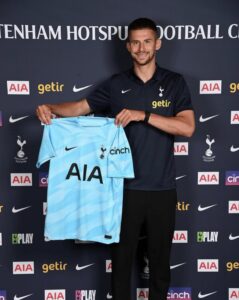 Tottenham new goalkeeper