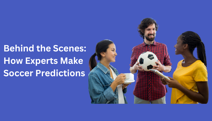 how experts make soccer predictions