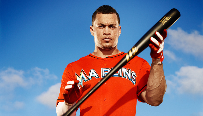 mlb player supports stanton