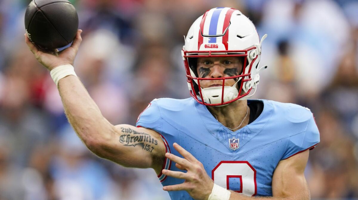 will levis heads 14-point comeback against Dolphins