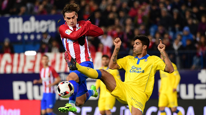 atletico madrid vs las palmas