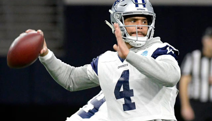 Cowboys Dak Prescott to play on current contract for 2024 season