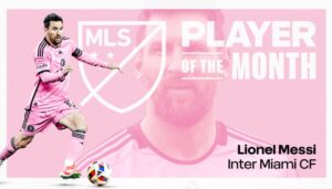 lionel messi named mls player of the month