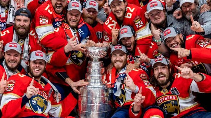 panthers defeat oilers to win first stanley cup