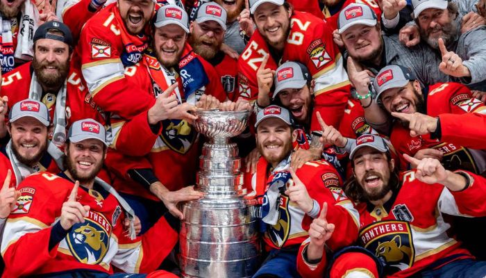 panthers defeat oilers to win first stanley cup