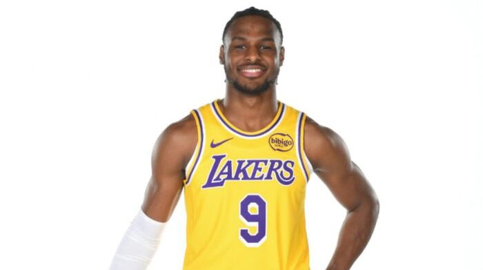 bronny ready to play for lakers with his father