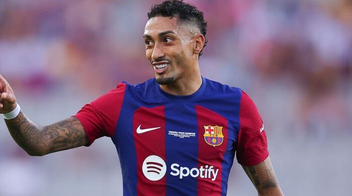 villa chase barcelona winger raphinha