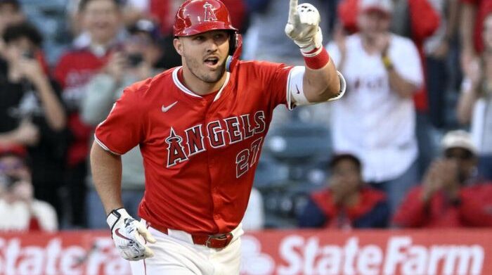 mike trout done for the season with another tear in knee