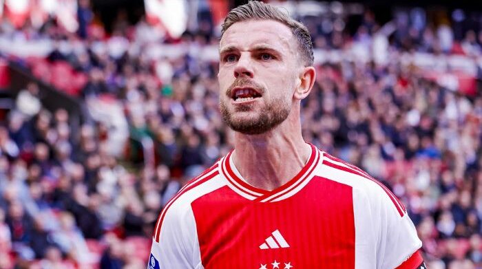 henderson fight with ajax teammate in europa league victory