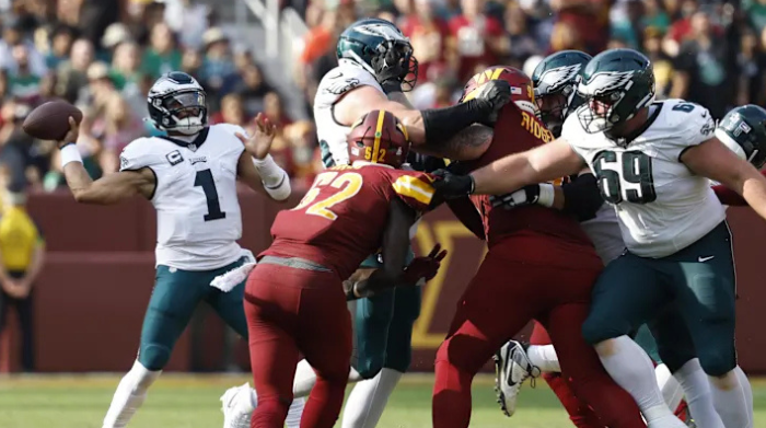 philadelphia eagles vs washington commanders