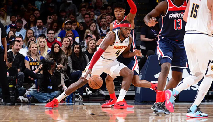 washington wizards vs denver nuggets