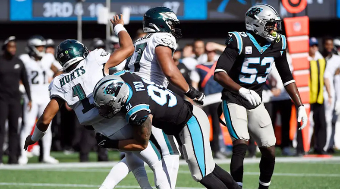 philadelphia eagles vs carolina panthers