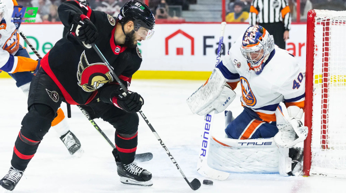 ottawa senators vs new york islanders