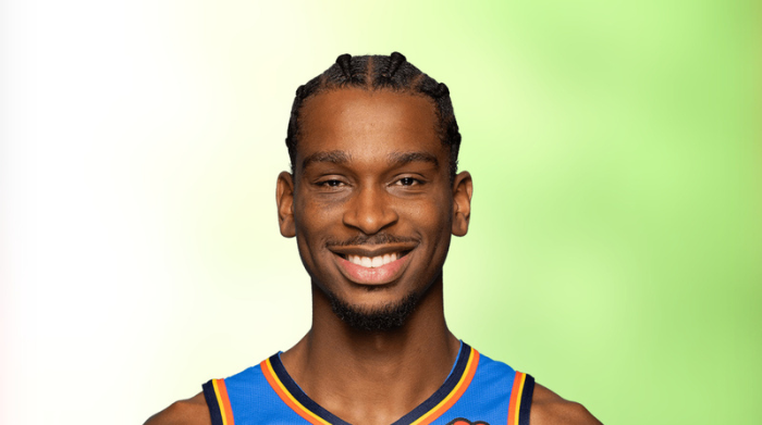 shai-gilgeous alexander sends thunder to the semi-finals