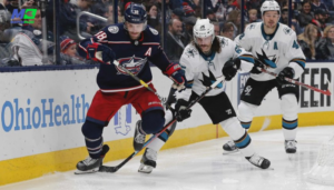 columbus blue jackets vs san jose sharks