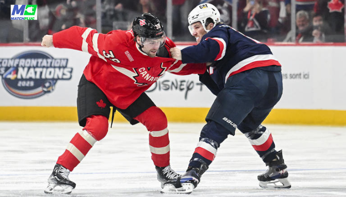 Matthew Tkachuk sidelined in United States VS Sweden match with lower-body injury