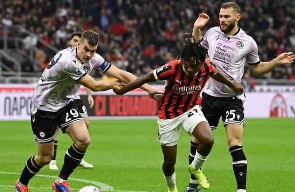 ac milan vs udinese