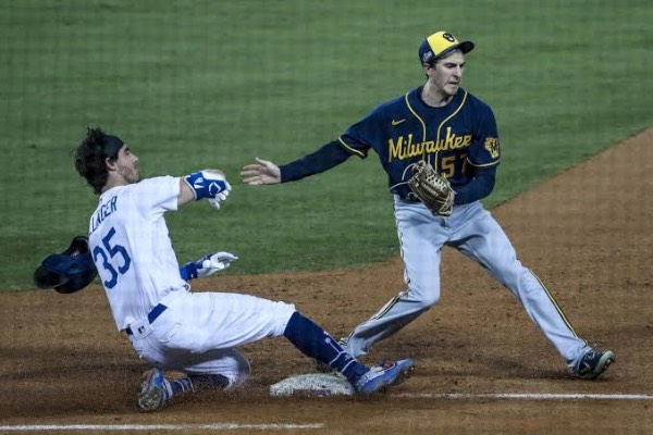 dodgers vs brewers