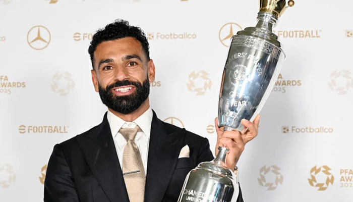 Mohamed Salah clinches historic third PFA Player of the Year award